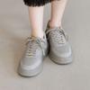 HIMIKO / Himiko / Thick-soled Court Sole Sneakers / 657102 Gray 235