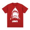Jaws Vintage Tshirt Amity Island Welcomes You Shark fin Movie Cotton Men T shirt New Tee Tshirt Womens Tops
