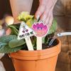 Funny Plant Stakes Set of 15 Plant Labels for Indoor Decorative Waterproof Flower Pot Tags Gardening Signs Succulent Stakes for