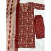 Women Party Wear Top Tunic Kurti Pant Dupatta Set Indian Bollywood Salwar Suit SC-2162