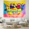 Custom Name The Wiggles Print Tapestry, Backdrop, Easy Setup, Ideal for Bedroom, Office & Living Room, with Aesthetic Wall Hanging Decor.