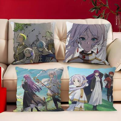 Hot Japan Anime Comics Frieren Pillowcases Home Bedding Decorative Pillow Cover Wedding Super Soft Pillow Case