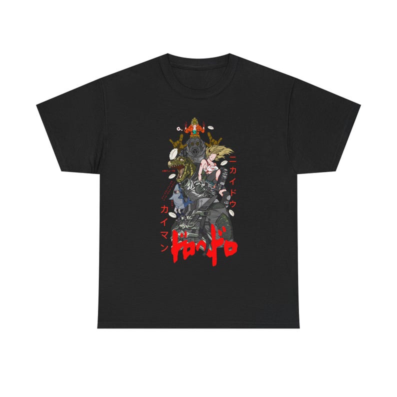 

Модная трендовая футболка Noi Dorohedoro Аниме Унисекс Женская Винтажный Топ Хип-Хоп Уличная одежда Оверсайз Футболка С коротким рукавом Повседневная одежда S