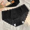 Soft Lace Flower Panties Seamless Mesh Lace Briefs Lingerie Underwear for Women  Lady
