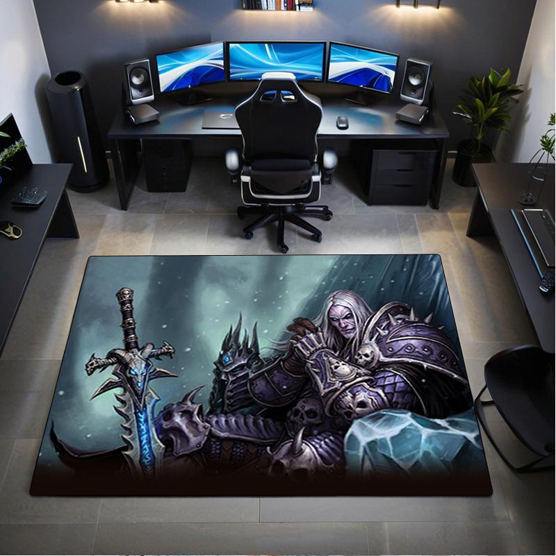 1Pc Warcraft game Rug - home decoration Carpet For Living Room Bedroom Flooring Computer Chair Area Rug