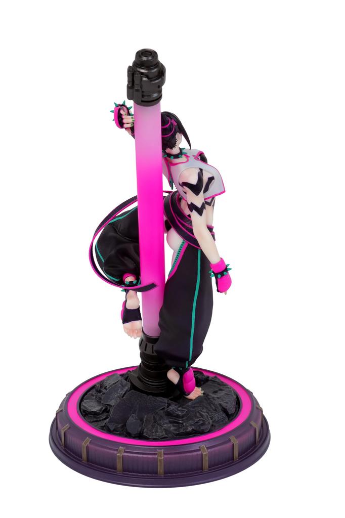 Capcom Figure Builder Model Street Fighter 6 Juri Product H310 x W165 x D194mm Made of ABS Creator's size approx. PVC,