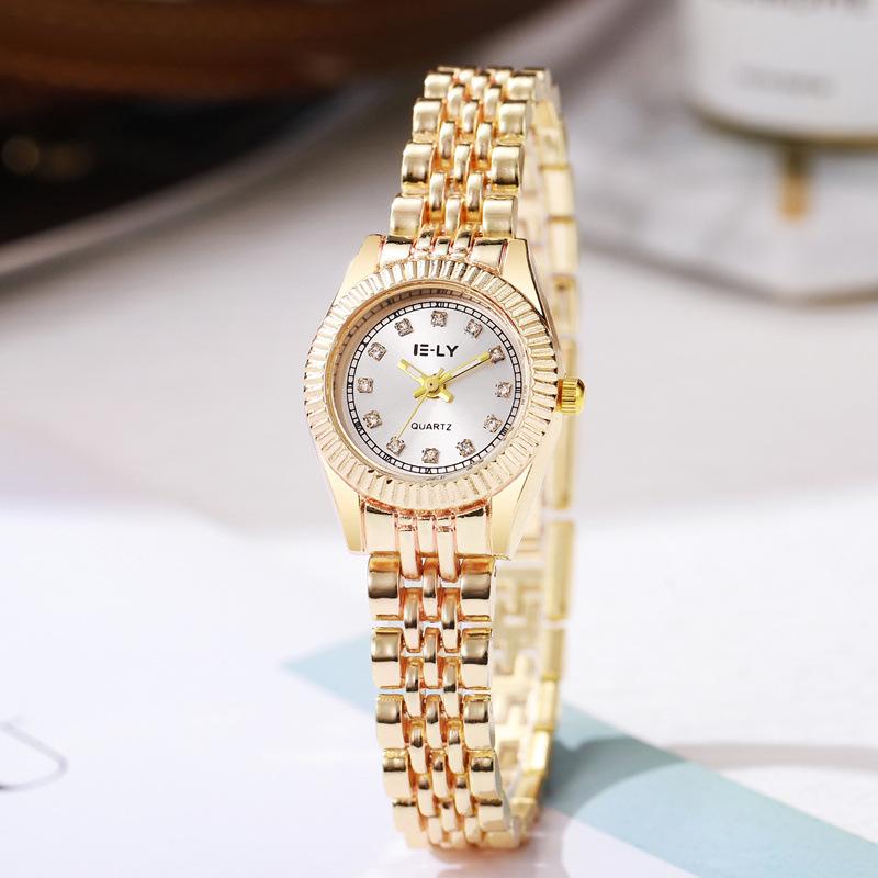 Женские часы Наручные часы Женское платье Стразы Кварцевые золотой