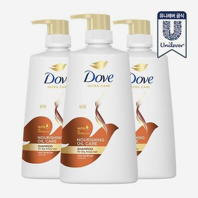 Dove Shampoo Nutriente 680ml x 3