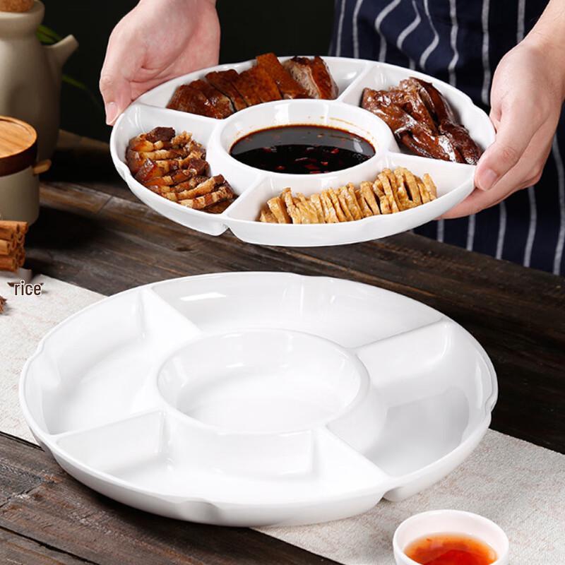 Jiu Bing Melamine Commercial Serving Platter