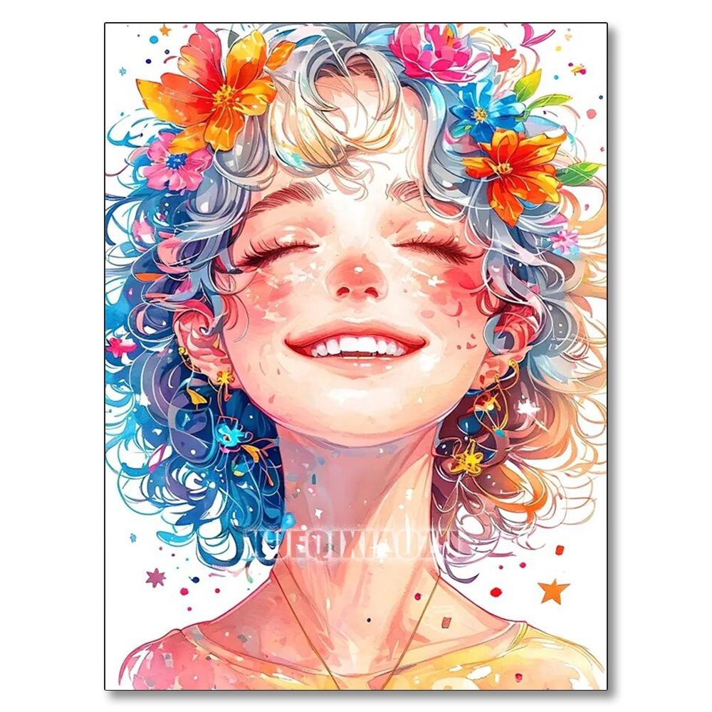 5D Cartoon Girl Diamond Painting Series Dreamy Art Full Diamond Mosaic Embroidery Cross Stitch Kit DIY Home Decor New Arrivals