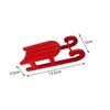 Miniature Sleigh Dollhouse Decoration, DIY Crafts, Slide Furniture Accessories, Scene Model, Simulation for Girl