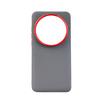 Para Xiaomi 15 Ultra Funda de Teléfono Magnética de Succión de Color Sólido, Mi 14 13Ultra Agujero Grande Anillo Metálico para Lente Cubierta Dura de Cuero de Negocios
