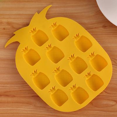 Ice Cube Freeze Mold Tray Pineapple Shape Bar Party Drink Ice Maker Mould