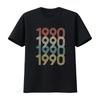 Womens 31St Birthday T Shirt Funny 1990 Greeting Party Retro Tops Vintage  Black Vintage Washed Stylish Unisex Designer Clothes