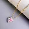 Heart Pendant Necklace Heart Pendant Collarbone Chain Small Heart Pendant Choker