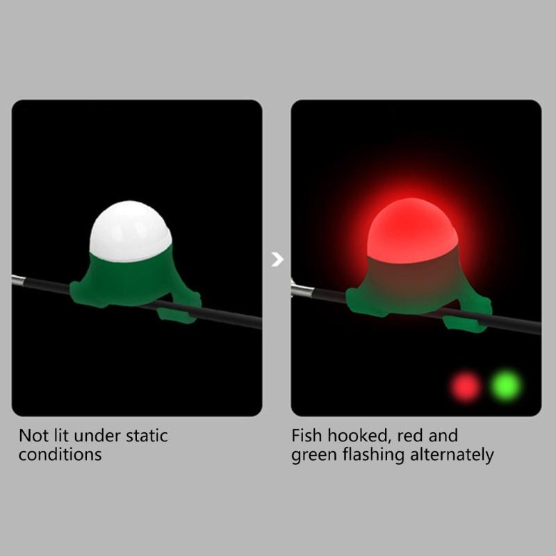 Sensitivity Fishing Bites Alarm Device for Lake River Sea High Impact Plastic Construction Night Fishing Compatibility