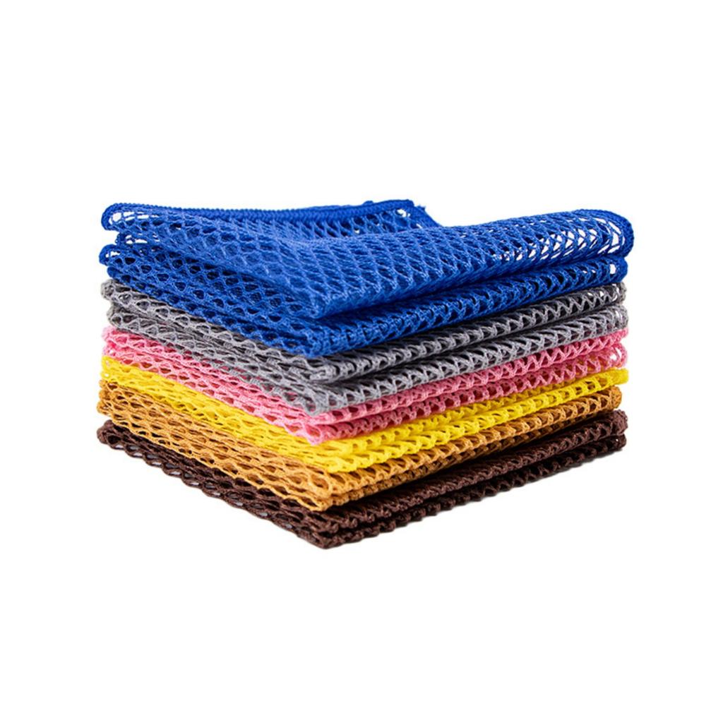 Korean Kitchen Mesh Cloth, Gentle  Hands, Multi-purpose Kitchen Cleaning To Steel Wool Scrubbing Cloths And Dishcloths.