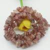 Strawberry Quartz (5-8mm, length 80cm)