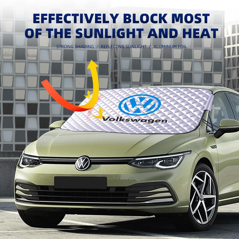 For VW Volkswagen Jetta MK5 Golf 1pcs Winter Car Snow Shield Shade Front Windshield Anti-frost Antifreeze Sunshade Cover Sun Sha