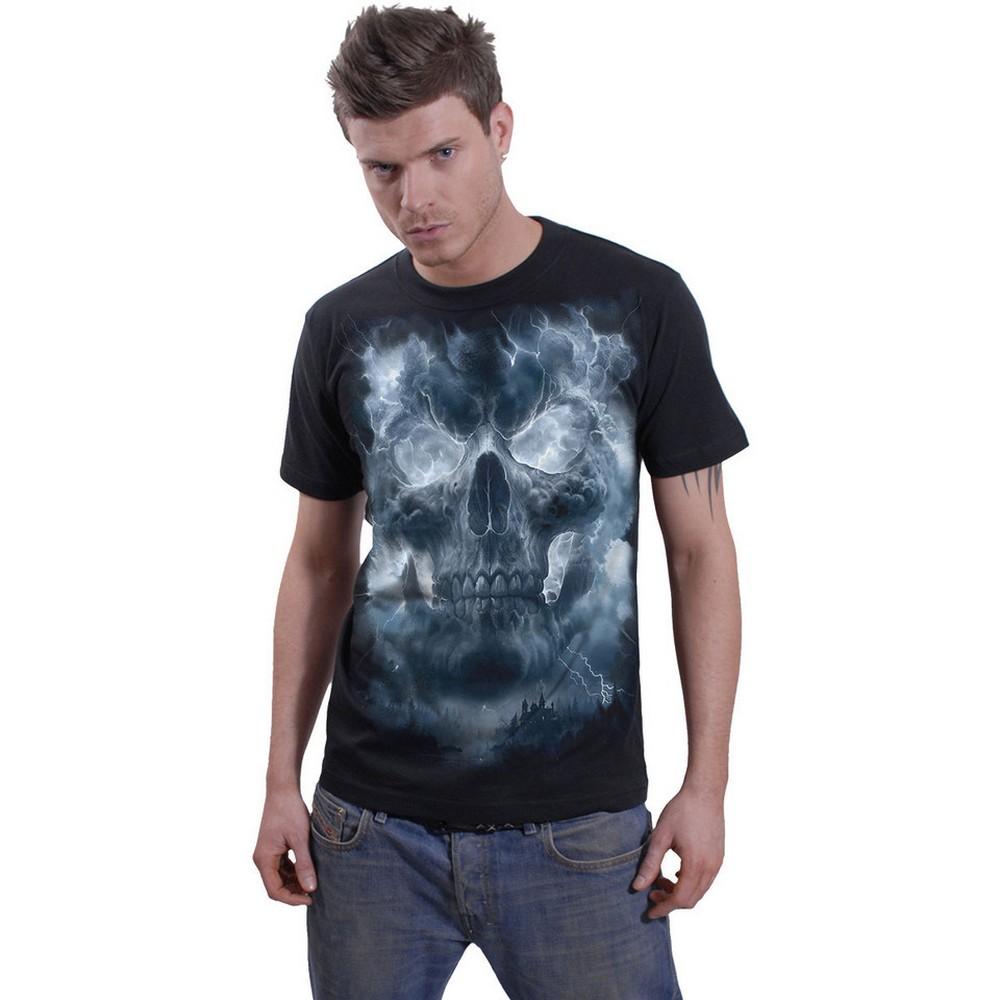 Spiral Direct Unisex Adult Grave Skies Back Print T-Shirt