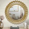 Flashy Wall Mirror In Gold Color