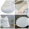 Koznoy 9cm Air Mesh Microfiber Genuine Leather Summer Platform Sneakers Vulcanize Breathable High Brand Casual Women Shoes Lady