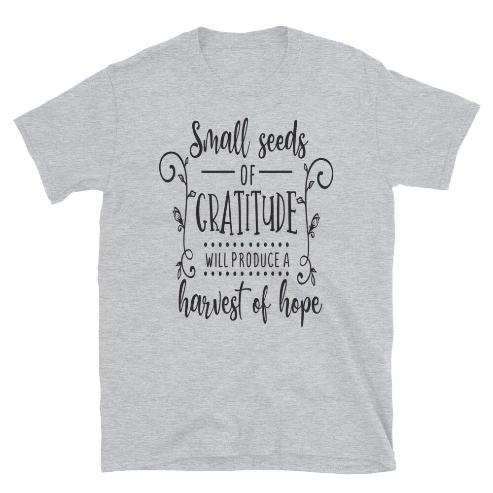 Small Seeds of Gratitude Loving Family T-Shirt S