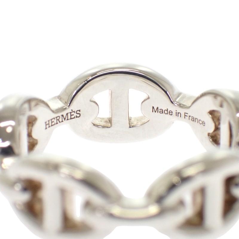 HERMES H109507B #12(JP-Größe)  Ring Silber925 Damen