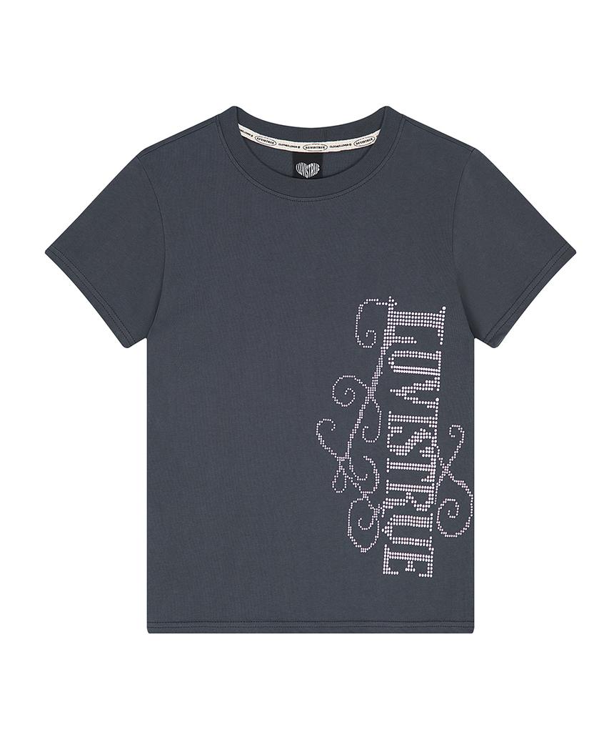 LUVISTRUE El Luvistrue Logo Tee(Charcoal)