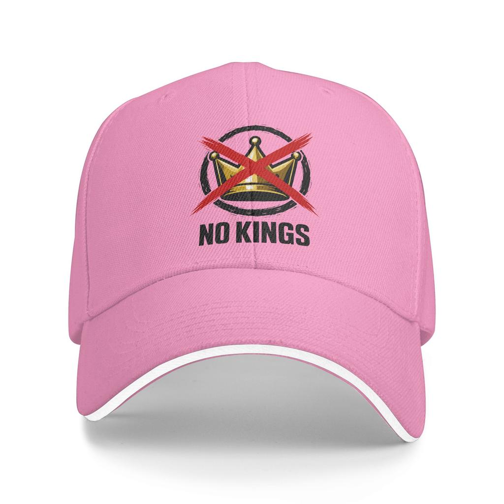No Kings Baseball Cap  Women Men Custom Logo Trucker Hat Summer Y2k Cute Outdoor Sport High Quality Baseball Caps