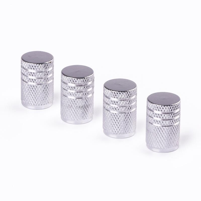 4PCS Bike Valve Caps Aluminum Alloy Schrader Valve Caps Motorcycles Trucks Cars Bikes Tire Valve Stem Covers Bicycle Accessories