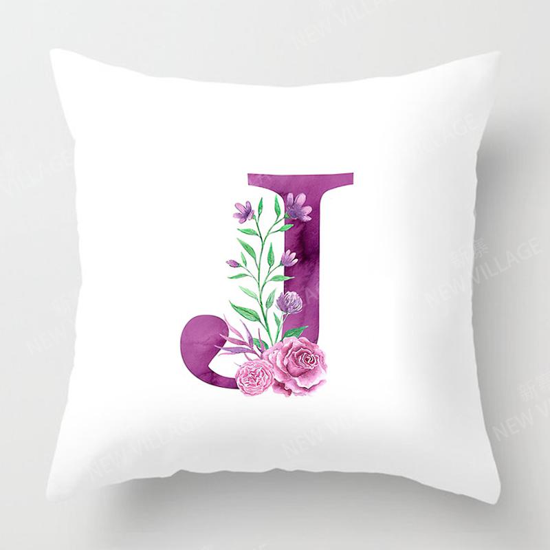 Nordic Fall Home Decor Autumn Throw Pillow Case Sofa Cushion Cover Modern 45X45Cm 45*45 50X50 60X60Cm 40*40Cm 35X35 Letter