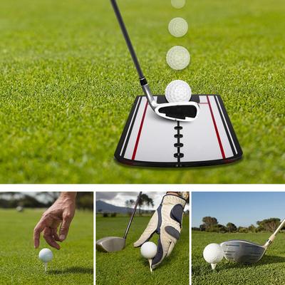 Golf Putting Practice Mirror Eye Line Alignment Swing Aids Indoor Outdoor Training Putting Mirror