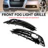 Honeycomb Front Bumper Fog Light Grill Cover 8P0807682 8P0807681 Fit for A3 8P S-Line 2009-2012