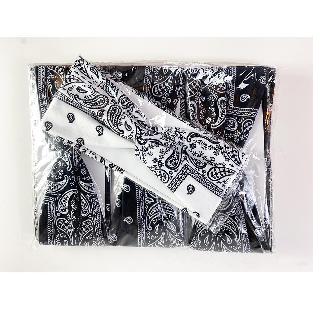 Head Bands Cross Elasticity Hair Band Bandana Print Head Wrap Beauty Sports Headband