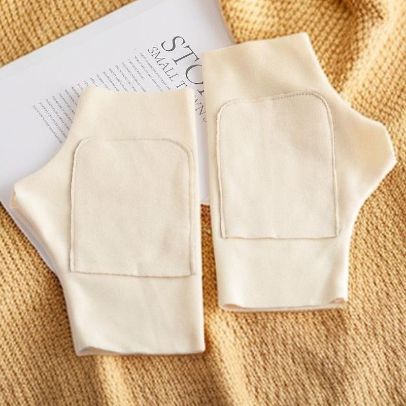 

Перчатки с карманами и полупальцами, теплые осенние и зимние перчатки для езды на велосипеде, перчатки для письма в студенческом стиле с карманами