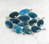 Blue Neon Apatite Gemstone Pendant Jewelry Boho Pendant Jewelry Wholesale Bezel Pendant Necklace Sterling Silver Pendant Jewelry
