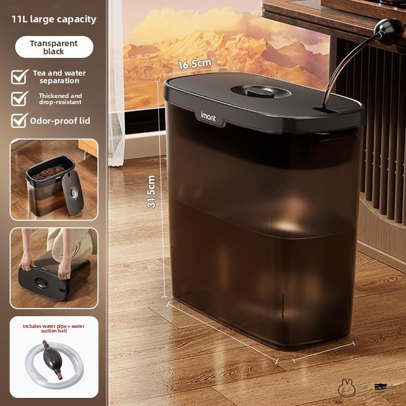 Home Use Narrow  Filter Tea Barrel Waste Water Bucket Storage Water Bucket Tea Tools Accessories Gongfu Tea Set Accessories