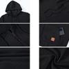 Men's Hooded Sweatshirt, Contrasting Color Sweatshirt, Sports  Zipper Casual Jacket