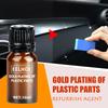 10/20/30ml Plastic Restorer Refresher Plastic Parts Refurbish Agent Car Plastic Crystal Coating Polishing Liquid Car Wash Tools