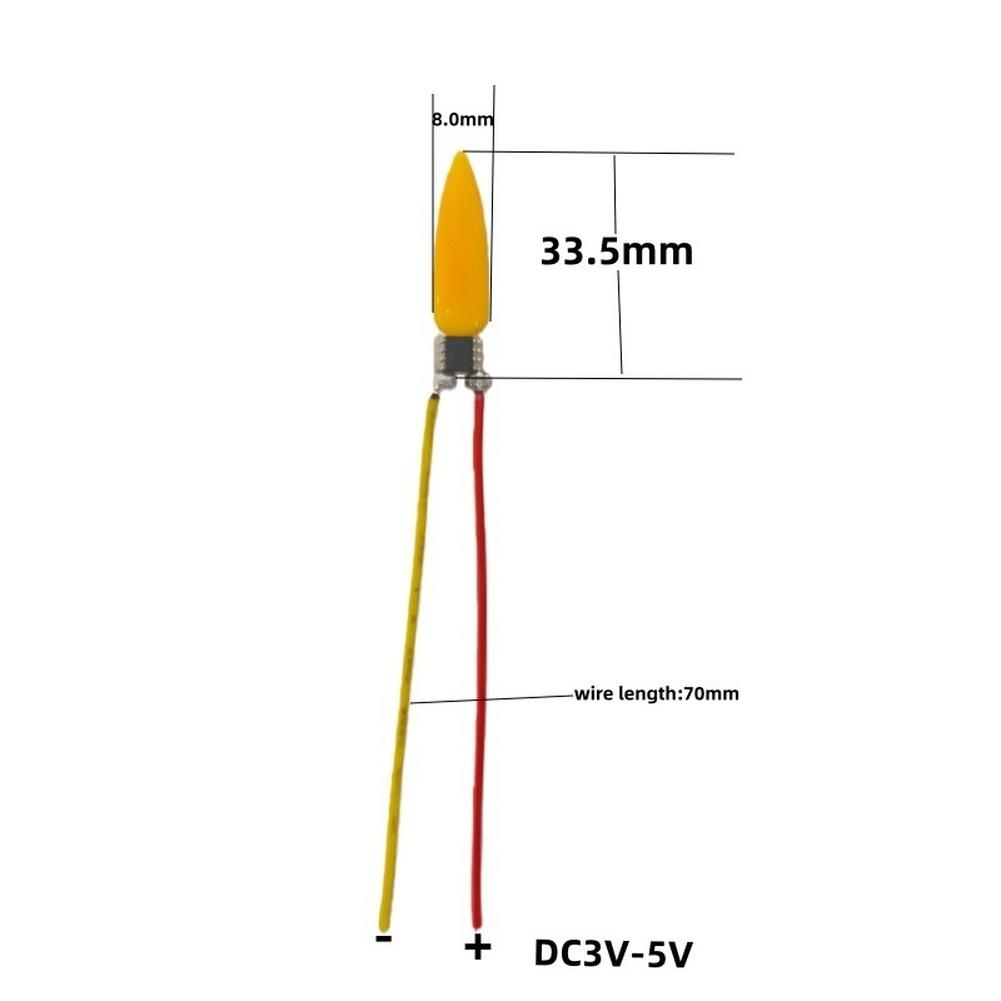 

1PCS Solar Flame LED Light Circuit Board Flickering Candle Light Corn Shape PCBA For DIY Crafts Electrical Equipment Parts China Mainland