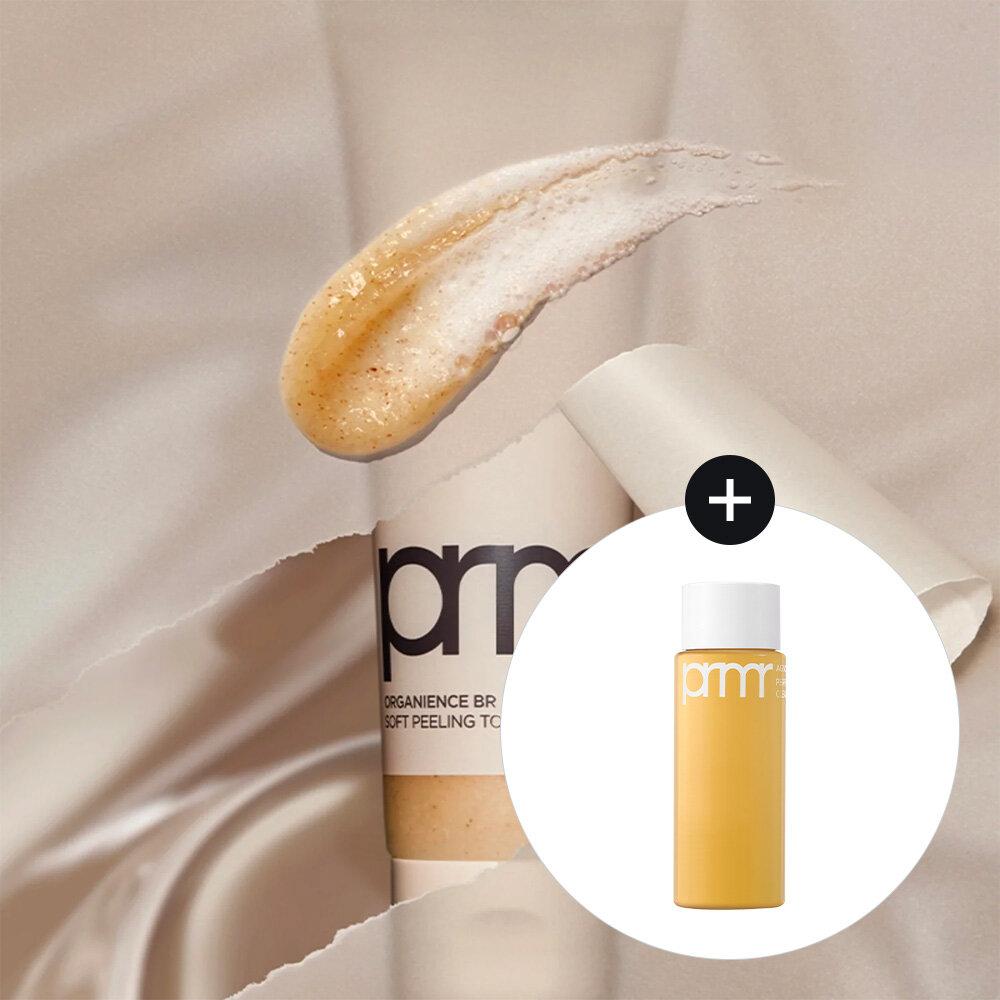 

Primera Organience BR Soft Peeling To Foam Cleanser 120 мл Специальный набор (+Очищающее средство «Масло для пены», 30 мл)