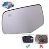 LH Driver Side Mirror Glass Lens with Heated Fits for 08 09 10 11 12 Escape