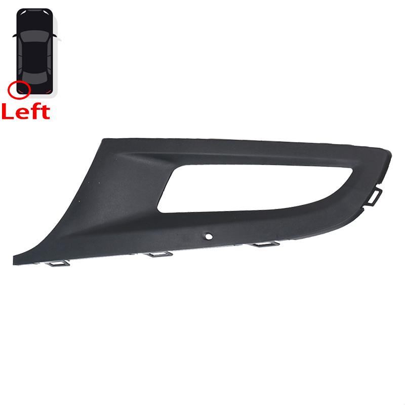 Car Front Bumper Fog Light Grille Grill Cover For Volkswagen VW POLO 2011 2012 2013 Hatchback 6RD853665 6RD853666