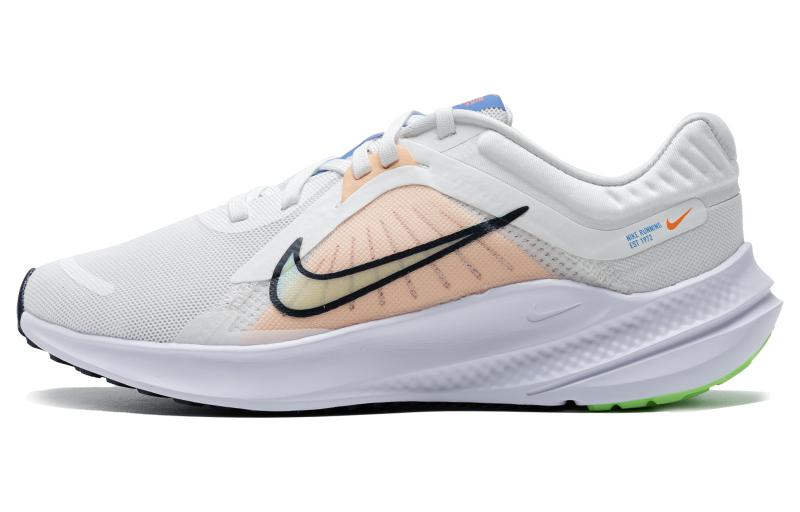 Nike Quest 5  White Orange Black  Women s DD9291-103 36.5