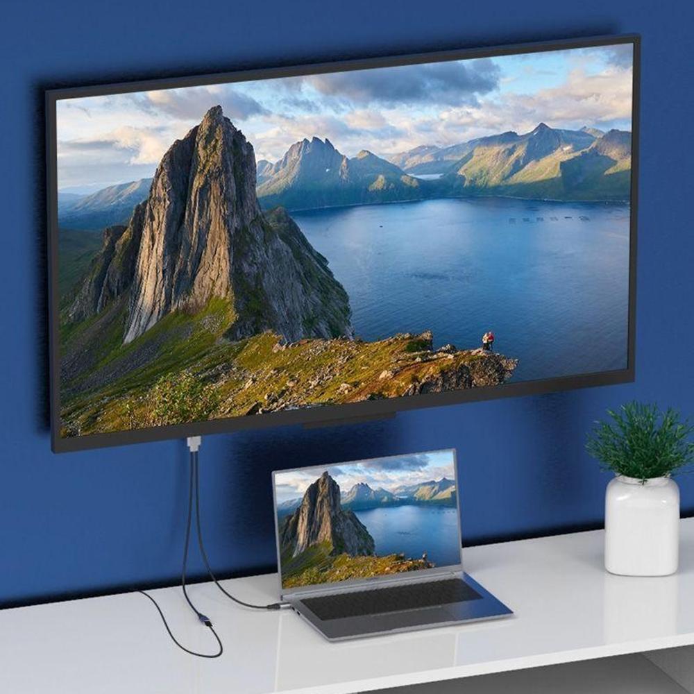 ONTEN 9572PD Type-C to HDMI Cable 4K 60Hz Video Adapter Cord for Phone Laptop Screen Mirroring