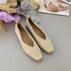 Fashion Bailamos Women's Flats Round Toe Vintage Soft Loafers Comfortable Leather Slip On Ballet Shoes Female Dress Shoes Mujer