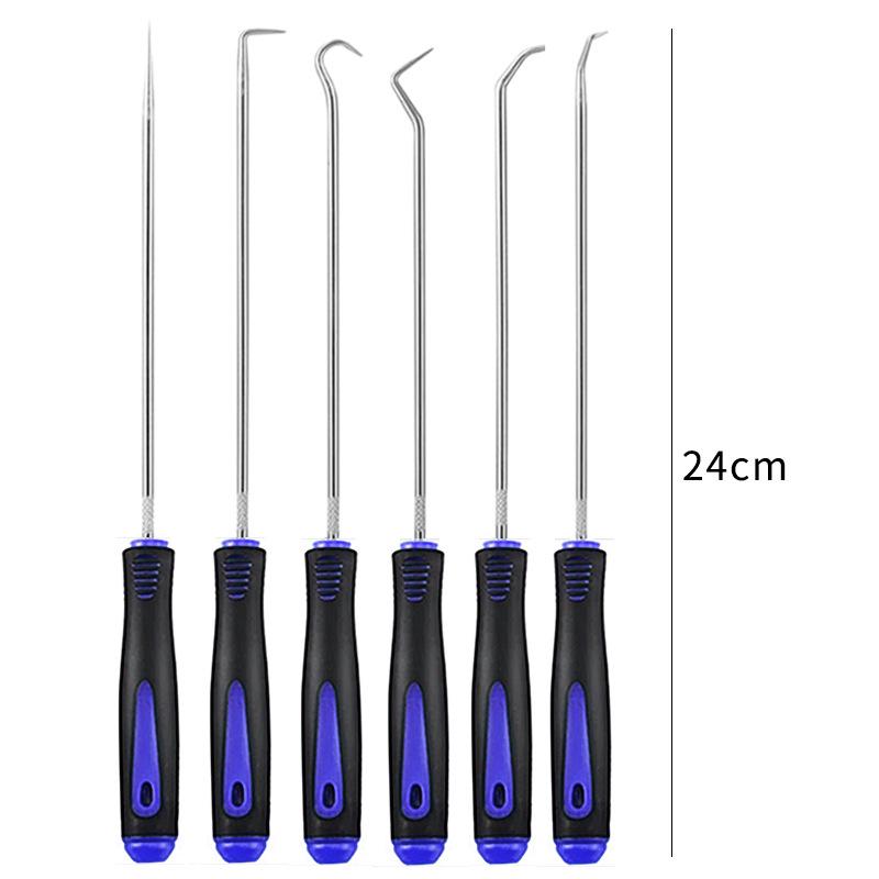 6-Piece Car Oil Seal & Tire Repair Tool Set