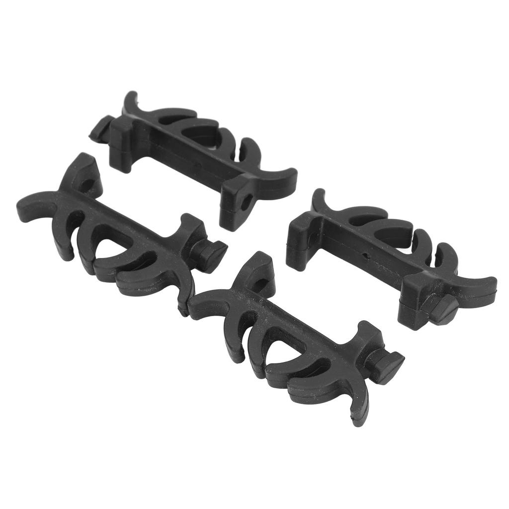 4pcs Rubber Bow Limb Dampeners for Compound Archery Bow Limbs Vibration Damper Stabilizer for Reduce