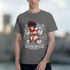 Anime Style Unisexs Tshirt Saint Seiya Character Design Summer Casual Wear Gift For Anime Fans 2026 New Model Shortsleeve Crewne